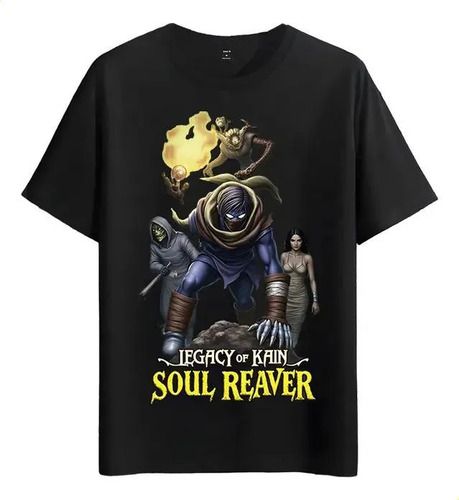 Women's T-Shirts Tshirt Muscle Freaks Legacy Of Estilo Soul Reaver Kain_ecoleips.com
