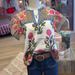 Verve 2025 Summer New Women's Loose Casual Printed Round Neck Shirt_ecoleips.com