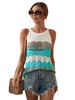 Aria Basics Aria Basics New Cross-Border 2022 Spring/Summer Loose Hollow Out Camisole Foreign Trade Patchwork European And American Style_ecoleips.com