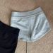 Plus Size Gray Sports Shorts For Women, Hot Girl Drawstring Casual Shorts, Summer Low Waist Straight Pants, Black Pants_ecoleips.com