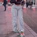 Women's Clothing New Women's Street Hip Hop Style Low Waist Multi Pocket Multi Pocket Workwear Casual Pants Long_ecoleips.com