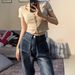Women's Clothing Summer Design Niche Straight Pants High Waist Loose Slim Wide Leg Pants_ecoleips.com