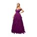 Off-Shoulder Mermaid Evening Dress – Stretch Polyester Formal Gown With Ruffled Hem (XL-4XL, Wine Red, No-Sleeve, High Waist)_ecoleips.com