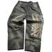 Women's Straight Leg Casual Trousers Loose Fitting Printed Distressed Cropped Jeans Trendy for Export Cross Border Trade Europe And America Wholesale_ecoleips.com