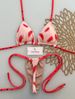 Women's Sexy Three Piece Bikini Set European American Style High End Swimsuit for Spring Resort Surfing with Chest Pad Wire-Free_ecoleips.com