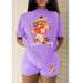 Women's Clothing Casual Two-Piece Outfit – Stylish T-Shirt & Effortless Style, All-Day Comfort Shorts Set For Everyday Comfort_ecoleips.com