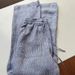 Push, Quality Material New Thin Linen Striped Drawstring Lazy Loose Feeling Wide Leg Pants For Women_ecoleips.com