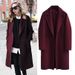 Double-sided European And American Women's Clothing New Woolen Coat Long Loose Woolen Coat Women's Gray Black_ecoleips.com