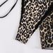 foreign Trade Bikini Swimwear 2025 New European And American Leopard Print Lace-up Sexy Swimsuit Women's_ecoleips.com