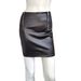 2025 Summer New Short A-line Leather Half Zipper Women's Bodycon Pencil Skirt_ecoleips.com