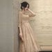 Champagne Color Evening Dress For Women 2025 New Style Adult Ceremony Birthday Party Temperament Lady Can Wear Dress On Ordinary Days_ecoleips.com