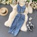 women's clothing style summer hot fashion hot girl temperament one shoulder high waist long sve splicing wide e piece jumpsuit_ecoleips.com