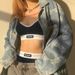 Women's Clothing New Sexy Suspenders Navel Baring Vest Contrast Color Sports Bottoming Shorts Two Piece Set_ecoleips.com