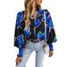 Aria Basics Aria Basics New European And American Women's Fashion Printed Long-sleeve Versatile Shirt_ecoleips.com