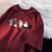 Men's/Women's Cute Cat Paw Print T Shirt Oversized Short Sleeve Casual Funny Graphic Tee For Summer_ecoleips.com