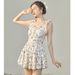 Women's Clothing Pure Desire Style Sexy Floral Dress Ladies Cover The Flesh And Show Thin Hot Spring Swimsuit Students Conservative Style_ecoleips.com