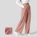 Voya INS Popular 2026 Women's Clothing European And American Comfortable Hip-covering Slimming Loose-fitting Casual Knit Pants For Suits_ecoleips.com