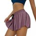 Women's High-Waisted Yoga Shorts With Built-in Liner, Anti-See-Through Workout Gym Shorts, Naked Feel & Breathable For Running, Exercise_ecoleips.com