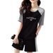 2024 Summer New Women's Sports Suit Set, Casual And Stylish Short Sleeved Shorts, Petite And Chic Two Piece Set_ecoleips.com