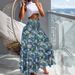 Women's Printed Slim Waist Casual Trousers Wide Leg Pants For Fashionable Ladies_ecoleips.com