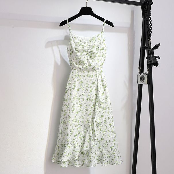 Women's Clothing New Stylish Professional Women's Skirt Suit Spring Fashion Chic Floral Suspender Skirt Suit Two Piece Suit Export_ecoleips.com