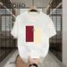 women's High-quality Round-neck Pullover Short-sleeved T-shirt_ecoleips.com