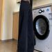 Women's High-Waisted Wide Leg Jeans Retro Black Slimming Straight Leg Trousers Loose Fit Floor-Length Spring Style_ecoleips.com