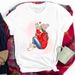 Cross-border Supply: Merry Christmas, Christmas Tree, Santa Claus, Fashion Trends, Cartoon Plus-size Women's Clothing_ecoleips.com