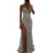 Women's Clothing Women's Fashion Sexy Dress Long Skirt Banquet Evening Dress_ecoleips.com