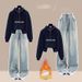 Fleece-Lined Winter Set: Cozy Hoodie & High-Waisted Stretch Jeans (S-2XL, Warm & Stylish, Casual Outfit)_ecoleips.com