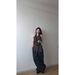 Elegant Swing Neck Halter Vest Top Fashionable Loose Fit Versatile Wide-Leg Casual Pants Women's Two-Piece Set_ecoleips.com