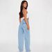 Women's High Waist Straight Leg Jeans Slim Fit With Heart Pocket Casual Fashion Light Blue Denim Full Length For Spring/Autumn & Summer_ecoleips.com