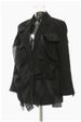 K New Super Heavy Industry Splicing Folded Suit Jacket Top_ecoleips.com