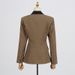 2025s Fashionable Sophisticated Jacket For Women In The Spring Autumn Of 2025, With Elegant Temperament And A One Button_ecoleips.com