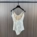 White Lace Slim Fit Women's Bodysuit Backless Camisole Hot Girl Style Top Spring Summer Outerwear For Women_ecoleips.com
