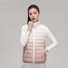 New Women's 90-down Light Down Vest Women's Vest Women's Light And Thin Down Jacket With Gradual Change Of Color_ecoleips.com