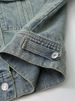 Women's Classic Denim Jacket – Versatile Long Sleeve Coat For Casual & Office Wear (XS/S/M/L, Grey)_ecoleips.com