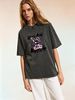 Oversized Y2K Rabbit Graphic T-Shirt Women Vintage Washed Goth Streetwear Harajuku Loose Cotton Tee_ecoleips.com