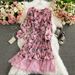 Women's fashion fashion temperament long skirt_ecoleips.com