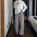 Women's Clothing Retro Leopard Print Jeans Street Hip Hop Beige Straight Wide Leg Pants High Waist Loose Jeans For Women_ecoleips.com