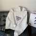 Korean Style Women's Embroidery Pullover Sweatshirt Stand Up Collar Half Zipper Spring Autumn Simple Temperament Fashion_ecoleips.com