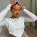 Summer Slim Fit Women's T-Shirt round Neck Long Sleeve Pleated Textured Pullover Sexy Trendy European American Export Style_ecoleips.com