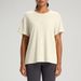Women's Clothing Yoga Clothes Nude Loose Slim Sports Fitness Tops Short Sleeved T Shirt_ecoleips.com