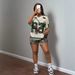 Women's Clothing Fashion Street Trend Print Loose Casual Short Sleeved Tops T Shirts_ecoleips.com