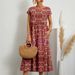 Women's Clothing Women's Cotton Linen Dress Sleeveless Round Neck Printed Design Loose Fit Summer Fashion Available In All Colors And Sizes_ecoleips.com