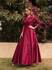 Women's Clothing Lace Swing Sexy Long Skirt Trailing Banquet Evening Gown _ecoleips.com
