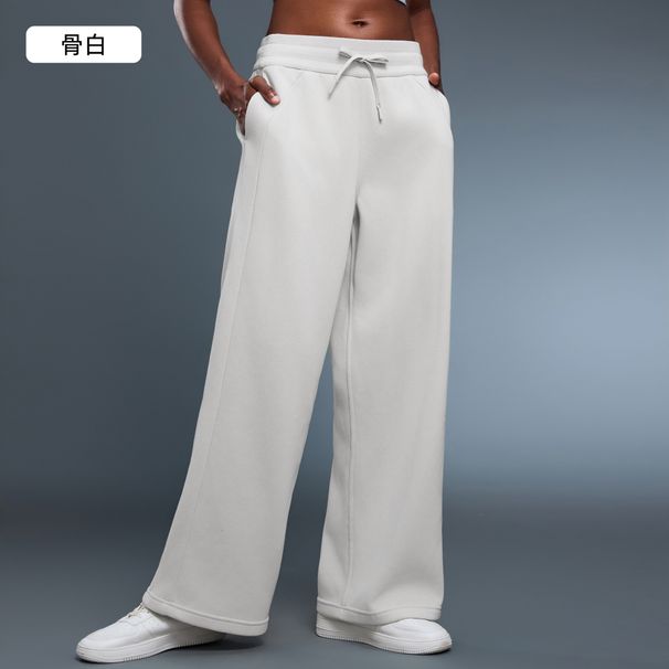Women's Wide Leg Pants For Loose Fit, Slimming, Straight Leg, Thickened, Warm, Suitable For Commuting, Sports, And Casual Wear. D25133_ecoleips.com