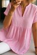 Women's Clothing Literary Retro Casual Slim Short Sleeved Dress Women_ecoleips.com