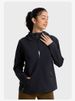 New Windproof, Waterproof, Breathable, Lightweight Outdoor Camping Slim Fit Windbreaker For Women, Half Zip Pullover Hooded Mountaineering Suit._ecoleips.com