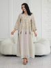 Women's Large Size Embroidered Sequin Abaya, European And American Style, Cross-Border Arabic Dubai New Design, Muslim Long Robe_ecoleips.com